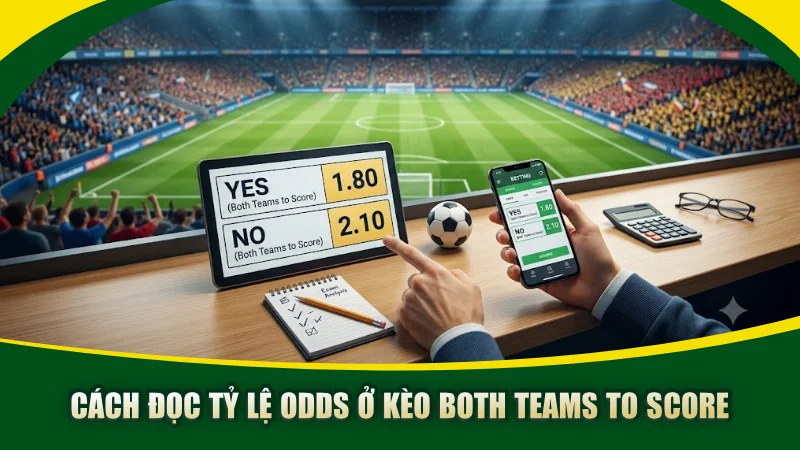 Cách hoạt động của kèo BTTS trong bóng đá