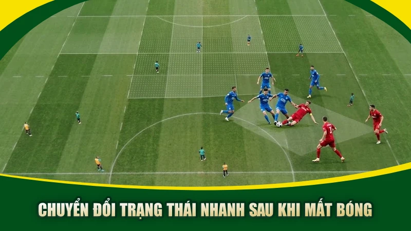 Chuyển đổi trạng thái nhanh sau khi mất bóng