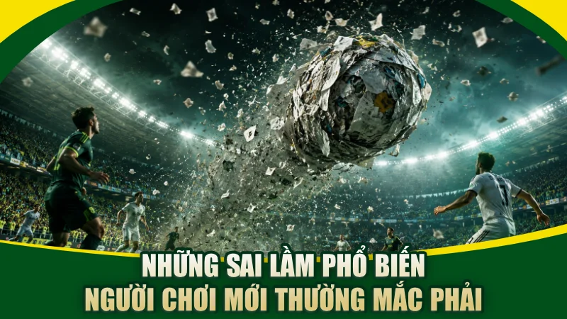 Những sai lầm phổ biến người chơi mới thường mắc phải