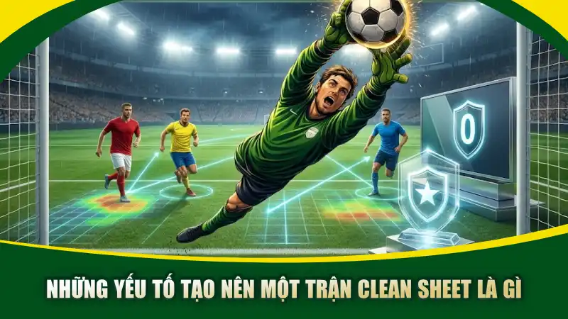 Những yếu tố tạo nên một trận clean sheet là gì