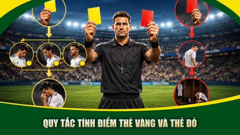 Quy tắc tính điểm thẻ vàng và thẻ đỏ