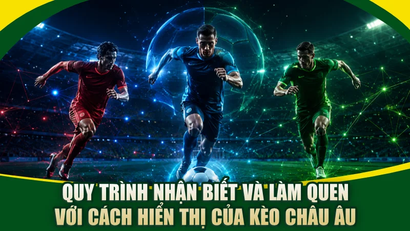 Quy trình nhận biết và làm quen với cách hiển thị của kèo Châu Âu