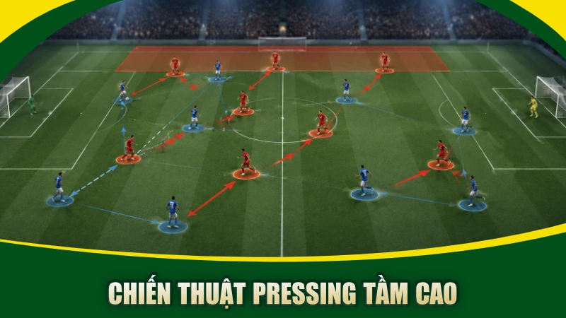 chiến thuật pressing tầm cao