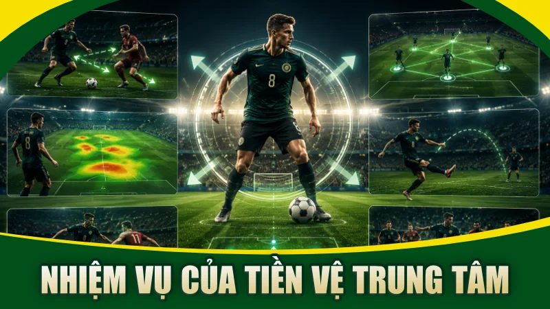 Nhiệm Vụ Của Tiền Vệ Trung Tâm