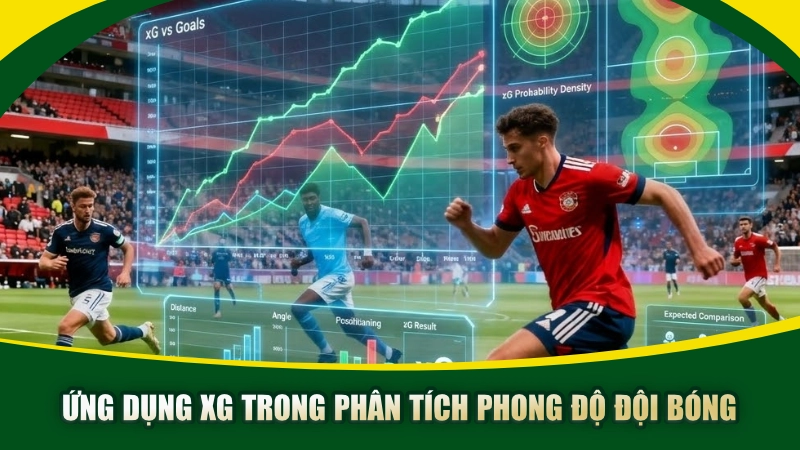 Ứng dụng xG trong phân tích phong độ đội bóng